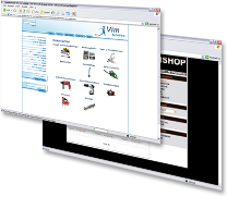 Screenshot Online-Shops